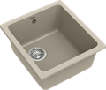 RIVELATO Мойка BERKANA 35 подст.монтаж 1-чаш 415*455 beige scuro арт. BK-35 beige scuro