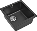 RIVELATO Мойка BERKANA 35 подст.монтаж 1-чаш 415*455 antracite арт. BK-35 antracite