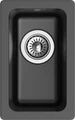 RIVELATO Мойка BERKANA 25 подст.монтаж 1-чаш 305*455 nero арт. BK-25 nero