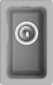 RIVELATO Мойка BERKANA 25 подст.монтаж 1-чаш 305*455 grigio metallizzato арт. BK-25 grigio metallizzato