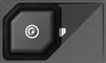 RIVELATO Мойка LOCUS 85  1-чаш 850*500 nero арт. LS-85 nero