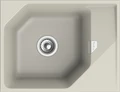 RIVELATO Мойка LOCUS 65  1-чаш 650*500 topazio арт. LS-65 topazio