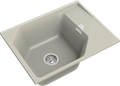 RIVELATO Мойка LOCUS 65  1-чаш 650*500 topazio арт. LS-65 topazio