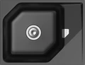 RIVELATO Мойка LOCUS 65  1-чаш 650*500 nero арт. LS-65 nero