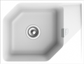 RIVELATO Мойка LOCUS 65  1-чаш 650*500 brina арт. LS-65 brina - фото 180702