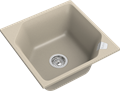 RIVELATO Мойка LOCUS 50  1-чаш 500*500 beige scuro арт. LS-50 beige scuro