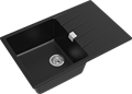 RIVELATO Мойка RAUM 78  1-чаша 780*500мм antracite арт. RM-78 antracite