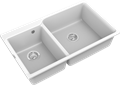 RIVELATO Мойка AXEL 90D  2-чаши 870*520мм brina арт. X-90D brina