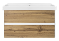 Адриана - 90 Тумба подвесная с 2 ящ. + раковина УТ000010217