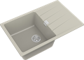 RIVELATO Мойка RAUM 78  1-чаша 780*500мм topazio арт. RM-78 topazio