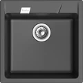 RIVELATO Мойка RAUM 50  1-чаша 500*510мм antracite арт. RM-50 antracite