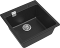 RIVELATO Мойка RAUM 50  1-чаша 500*510мм antracite арт. RM-50 antracite