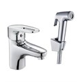 Смеситель для раковины с гигиеническим душем Haiba (HB1268) HB1268 - фото 180885