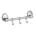 Планка с крючками для полотенец Haiba хром (HB1615-3) HB1615-3
