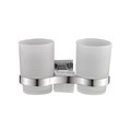 Стакан для ванной комнаты двойной Haiba хром (HB8608) HB8608 - фото 181542