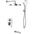 Душевая система HAIBA встраиваемая хром (HB80553) HB80553