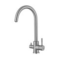 Смеситель для кухни с подключением фильтра воды Haiba хром (HB43828) HB43828 - фото 181897