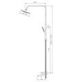 Душевая система Haiba (HB24805-7) HB24805-7