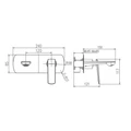 Смеситель для раковины Haiba (HB80548-7) HB80548-7