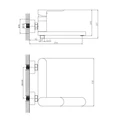 Смеситель для ванны Haiba (HB61590) HB61590