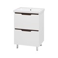 Лайм - 60 Тумба напольная  с 2 ящ. комбинированная + раковина УТ000001157 Лайм - 60 Тумба напольная  с 2 ящ. комбинированная + раковина УТ000001157
