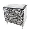 Мадлен Гамма - 80 Тумба с 2 ящ. комб. черно-белая / раковина Мадлен Гамма - 80 Ту Мадлен Гамма - 80 Тумба с 2 ящ. комб. черно-белая / раковина Мадлен Гамма - 80 Ту