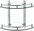 Полка угловая двойная (стеклянная) Savol (S-003021) S-003021 - фото 182625