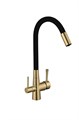 Смеситель для кухонной мойки под фильтр питьевой воды Savol (S-L1806C-01) S-L1806C-01 - фото 182725