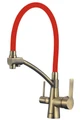 Смеситель для мойки бронзовый под фильтр Savol (S-L1805C-03) S-L1805C-03