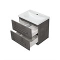 Марта - 60 Тумба подвесная 2 ящ. темный бетон / раковина УТ000005492 - фото 18281 Марта - 60 Тумба подвесная 2 ящ. темный бетон / раковина УТ000005492 - фото 18281