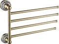 Держатель для полотенец поворотный (4-ой) Savol 68b (S-06804B) S-06804B