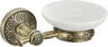 Мыльница керамическая с настенным держателем Savol 58с (S-005859C) S-005859C