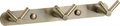 Планка с крючками (3 крючка) Savol (S-007223C) S-007223C