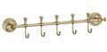 Планка с крючками (5 крючков) Savol 58b (S-005875B) S-005875B - фото 183017