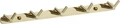 Планка с крючками (5 крючков) Savol (S-007225B) S-007225B