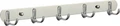 Планка с крючками (5 крючков) Savol (S-07205B) S-07205B