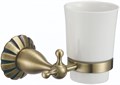 Стакан Savol керамический с настенным держателем (S-08958C) S-08958C - фото 183169