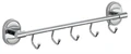 Планка с крючками (5 крючков) Savol S-008205-1 S-008205-1