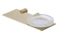 Мыльница стеклянная с настенным держателем Savol (S-002159C) S-002159C - фото 183667