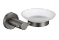 Мыльница стеклянная с настенным держателем Savol (S-005659Q) S-005659Q - фото 183753