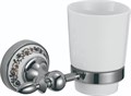 Стакан керамический с настенным держателем Savol 68а (S-06858A) S-06858A