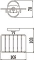 Мыльница решетка настенная Savol 70 (S-L07032) S-L07032