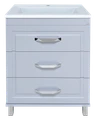 Терра - 70 Тумба с 3 ящ. серая П-Тер01070-01503Я