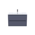 Тумба с умывальником, подвесная, 80 см, темно-серый, Edifice, IDDIS подходит умыв. 0108000i28 (EDI80D0i95K) EDI80D0i95K