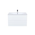 Тумба с умывальником подвесная IDDIS Bild 80 см, белый (BIL80W0i95K) BIL80W0i95K