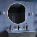 Зеркало с подсветкой и термообогревом, 80 см IDDIS Bild (BIL80T0i98) BIL80T0i98