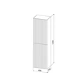 Пенал подвесной IDDIS Aiger 40 см, белый (AIG40W0i97) AIG40W0i97