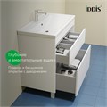Тумба с умывальником, напольная, 80 см, белый, Zodiac X, IDDIS, (ZDX80WFi95K) ZDX80WFi95K