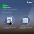 Зеркало с подсветкой и термообогревом, 80 см IDDIS Bild (BIL80T0i98) BIL80T0i98