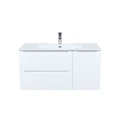 Тумба с раковиной IDDIS Edifice 100 подвесная белая (EDI10W1i95K) EDI10W1i95K